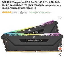 Corsair Vengeance RGB Pro SL Stick Of Ram 8 gb  picture