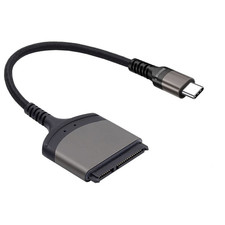 5Gbps USB-C Type-C to SATA 22 Pin Adapter Cable for 2.5
