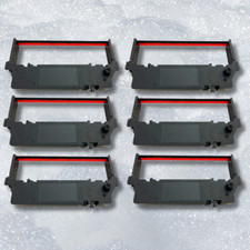 6 PACK For STAR SP-700 BLACK / RED Printer Ribbon Ink RC700BR SP700 712 742 picture