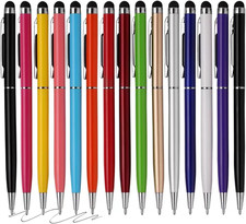 15 Pack Stylus Pens for Touch Screens, Silver & Mixed Colors picture