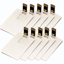 Lot 10 USB Business Card Credit Bank Card Shape Wallet Flash Drive Memory Stick picture