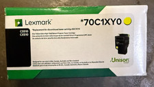 New Lexmark 70C1XY0 Yellow Toner Cartridge picture