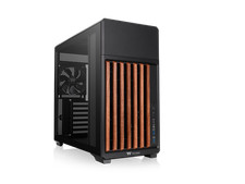 Thermaltake CA11M00M1WNWS TR300 WS Mid-Tower ATX Case with Wood Trim - Black picture