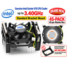 45-Pack Genuine Intel Socket 478 CPU Cooler D34080 Standard Bracket Mount picture