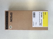 Epson T41W4 C13T41W420 Yellow Genuine Ink 110ml SC-T3470 T5470 exp: 02/27/2029 picture