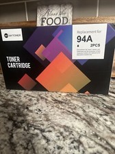 MyToner 94A Toner Cartridge 2pcs  For Use With HP Laser Jet Pro M118 picture