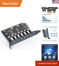 Versatile 7-Port PCI Express USB 3.0 Card - Fast Data Transfer & Compatibility picture
