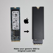 Apple Mac Pro 2013 A1481 NVMe SSD Converter Adapter w/ Heatsink Complete Set picture