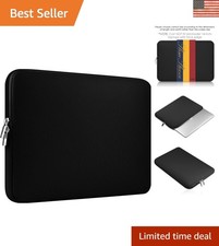 13.3-14 Inch Laptop Sleeve for MacBook & Chromebook - Black Elegance picture