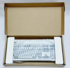 Vintage Samsung Spring Clicky Mechanical Keyboard DIN 5 Pin Super Rare picture