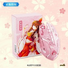Official Anime Touhou Project Hakurei Reimu Kirisame Marisa Wireless Mouse Gift picture