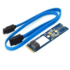 M2 SATA Adapter Convert Card B-M KEY M.2 NGFF SATA SSD to 7Pin Adapter card picture