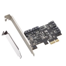 SATA Card 4 Port, PCIE to SATA 6G Controller Expansion Card,Non-Raid,System boot picture