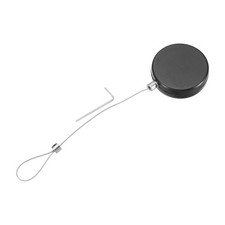 3.3ft Retractable Cable Security Lock w/ Latch Wrenches 150 g Black picture