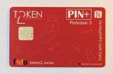 Token2 NFC Smartcard FIDO2.1 Level 2 R3. Security Key Card. Swiss Made FOSS picture