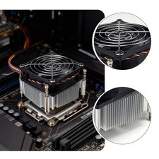 80MM CPU Air Cooler 4PIN PWM Cooling PC Radiator Fan for Intel 2011 X79 X99 CPuu picture