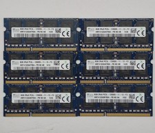 Sk Hynix 8GB 2Rx8 PC3L 12800S DDR3L 1600MHz HMT41GS6BFR8A Laptop Memory RAM QTY picture