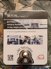 2 Pk ATTRACT-I 3D Multifunctional Phone Tablet Rotary Holder 360 FREE ROTATION picture
