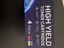Nildoa TN223 High Yield Toner Cartridge 4-Pack Black Cyan Magenta Yellow for Br… picture