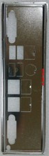 OEM I/O Shield For Supermicro X10SLL-F & X11SSL-F Backplate IO picture