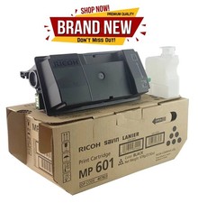 Genuine Ricoh 407823 Black Toner Cartridge MP 501/601 Lanier Savin OEM picture