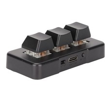 Programmable Keypad, RGB Backlit 3 Key Mini Keypad, USB Macro Keyboard with D... picture