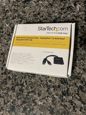 NEW - StarTech 2-Port MST Hub DisplayPort Adapter - MSTDP122DP picture