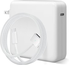 70W USB C Charger MacBook Air 13 15 Pro 14 M1 M2 M3 M4 MagSafe 3 Cable White picture