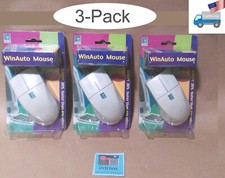 3-Pack: NEW A4 Tech WinAuto 3-button Ball PS/2 Port 520DPI PC Fast Mice picture