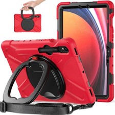 Rotating Shockproof Carry Tablet Case For Samsung Galaxy Tab S9 Ultra S9 Plus S8 picture