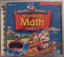 Reader Rabbit Personalized Math: Age 6-9 CD Rom Win/Mac ( 1999, The Learning Co) picture