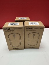 Logitech M240 for Business Silent Bluetooth Mouse 910-007181 Lot Of 3 picture