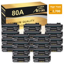 20x CF280A Toner Compatible With HP 80A LaserJet Pro 400 M401n M401dn MFP M425dn picture
