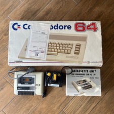 Commodore 64 Micro Computer Manual Boxed Datassette CIB Used TEST picture
