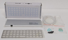 MASSDROP X OLKB-48 PLANCK MECHANICAL KEYBOARD KIT, SILVER CASE, MX COMPATIBLE... picture