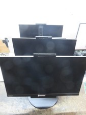 LOT OF 4 Lenovo ThinkCentre TIO22 Gen 3 LED HD Monitor w/ Speaker & Webcam picture