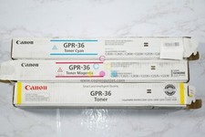 3 Open OEM Canon iRUNNER C2020,C2025,C2030,C2220 Gpr36/GPR-36 CMY Toners picture