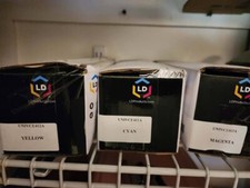 Set of 3 new Cyan Yellow Magenta Toner Cartridges - (3 Pack) picture