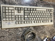 Vintage 90s IBM KB-8923 Wired Mechanical Keyboard PC PS/2 FRU P/N 07H0666 picture