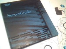 Vintage IBM Netfinity Manuals and CDs from 1998/1999 ServerRAID Tivoli picture