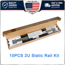 10PCS For Dell H872R PowerEdge R510 R520 R720 R730 R540 R740 2U Static Rail Kit picture