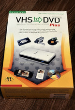 New Sealed Honestech VHS To DVD Plus Video Capture Device & Software Kit PC USB picture