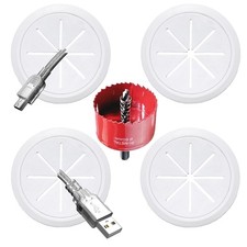 4 Pack TV Cord Hider for Wall Mounted Wall Cable Management Kit Hide Cords Wires picture