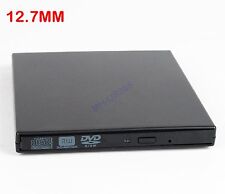 New 12.7mm USB 2.0 Slim External Case Enclosure for SATA CD DVD RW Burner Drive picture