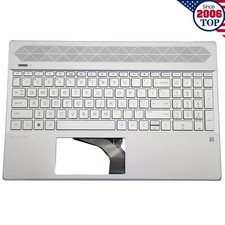 New HP Pavilion 15-CS 15T-CS 15-CW Palmrest Backlit Keyboard L24752-001 US picture