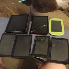 Lot of 7 Mixed Tablets For Parts or Repair Mixed Brands picture