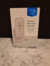 NETGEAR EAX14 AX1800 Wi-Fi 6 Mesh Wall Plug Range Extender New OPEN BOX picture