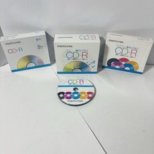Memorex CD-R 52x And 40x 700MB 4 Packs New In Packaging 25 Total picture