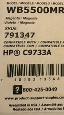 HP compatible Genuine Magenta Toner Cartridge WB5500MR For HP C9733A picture