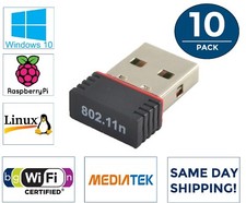 10x LOT MediaTek Mini USB WiFi Wireless Network Adapter 802.11n/g/b Raspberry Pi picture